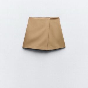 Zara wrap front skort